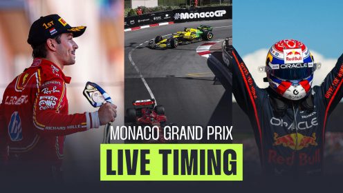 F1 live timing: Follow the latest updates from the Monaco Grand Prix