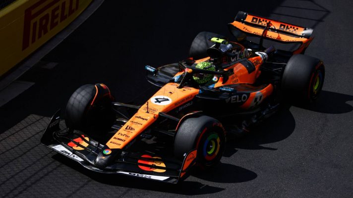 Lando Norris, McLaren, 2025 Monaco Grand Prix.