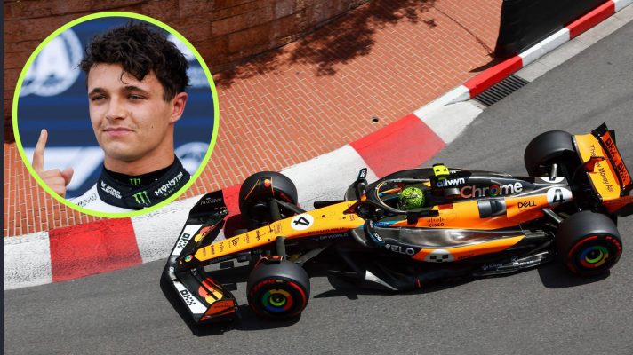 Lando Norris, McLaren, 2025 Monaco Grand Prix.