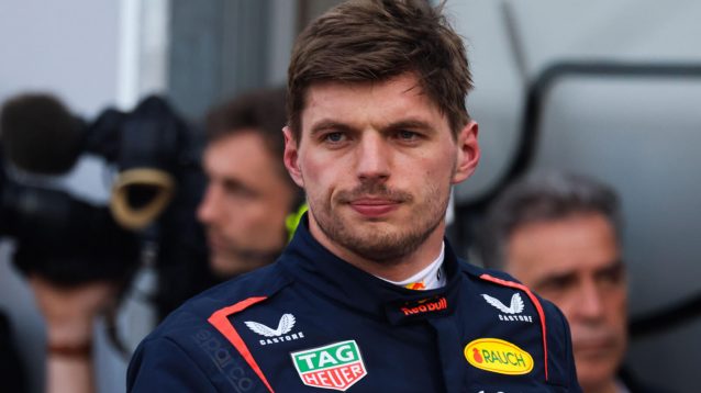 Max Verstappen not happy in parc ferme