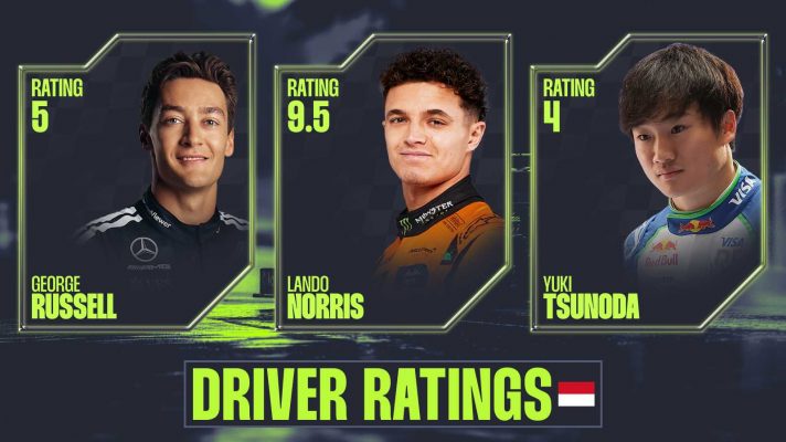 Monaco GP driver ratings Formula 1 F1 PlanetF1