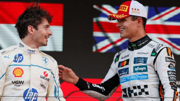 Charles Leclerc Lando Norris Ferrari Mercedes Monaco GP Indy 500 PlanetF1
