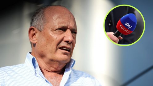 Ron Dennis watches F1 in silence with ‘rubbish’ coverage called out