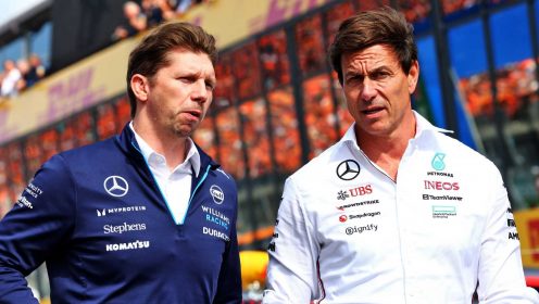Mercedes set record straight on supposed Vowles v Wolff argument