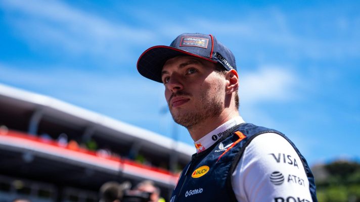 Max Verstappen seen before the race of the Formula 1 Monaco Grand Prix 2025.