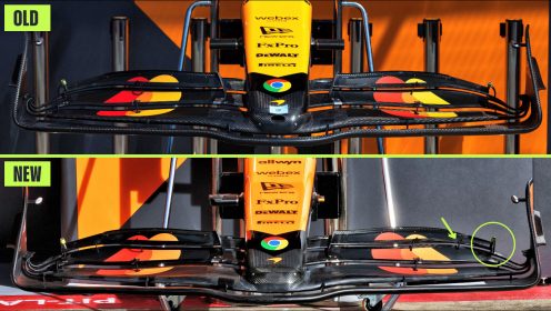 McLaren changes uncovered as teams prepare for tougher F1 wing checks