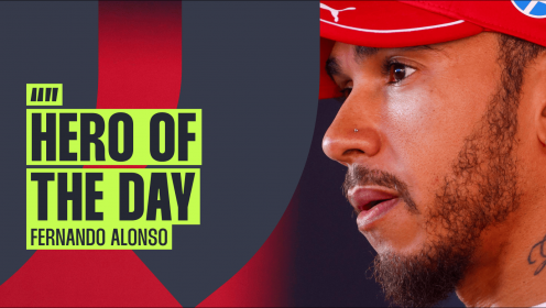 ‘Hero of the day’ – Lewis Hamilton the target of sarcastic Alonso team radio quip