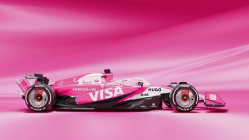 Racing Bulls showcase one-off magenta livery for Miami GP