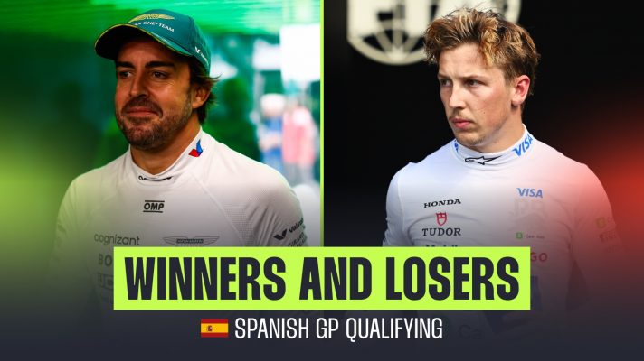 Fernando Alonso and Liam Lawson.