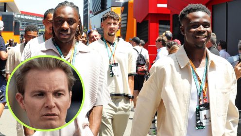 Rosberg reacts to ‘not very friendly’ Bukayo Saka after Spanish GP snub