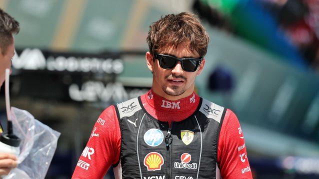 Charles Leclerc in Spain