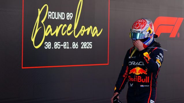 Max Verstappen in Barcelona