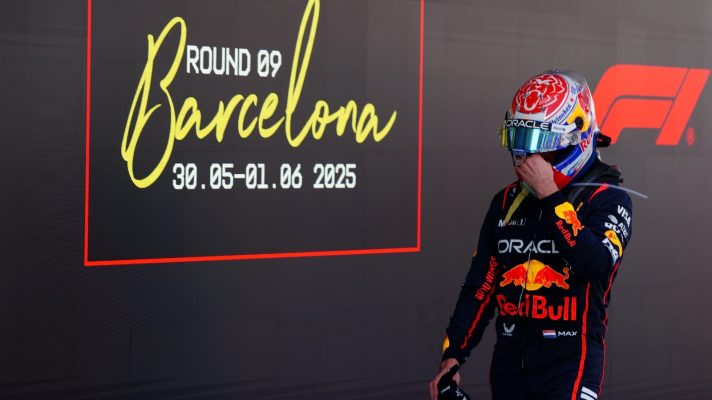 Max Verstappen in Barcelona
