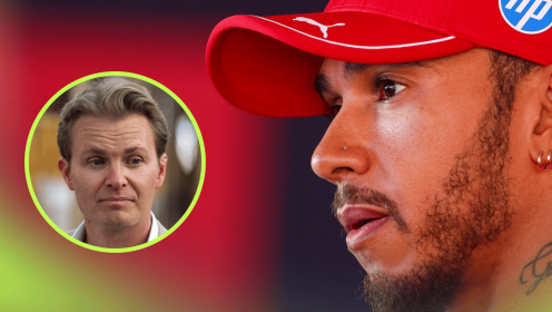Nico Rosberg finds surprise motive behind Lewis Hamilton swapping Mercedes for Ferrari