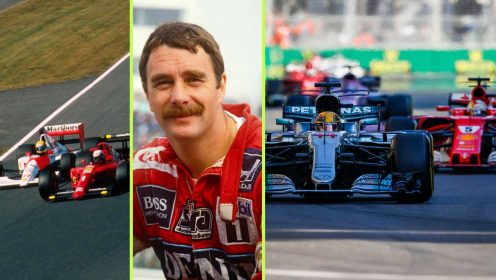 Eleven times F1 World Champions saw red mist on track