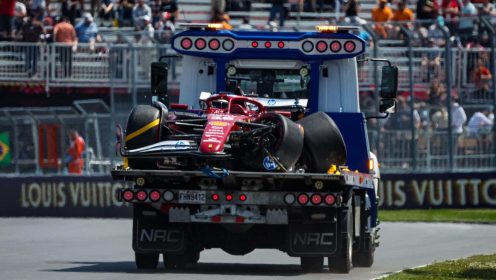 Charles Leclerc owns up to ‘very stupid crash’ at Canadian GP