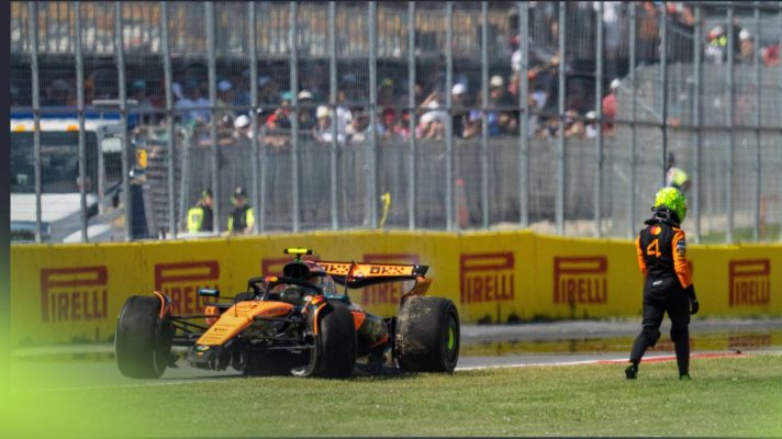 Lando Norris, McLaren, 2025 Canadian Grand Prix.