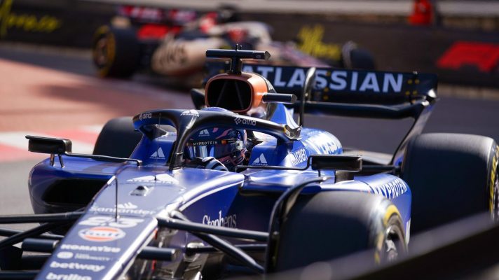 Alexander Albon during the Formula 1 Monaco Grand Prix.