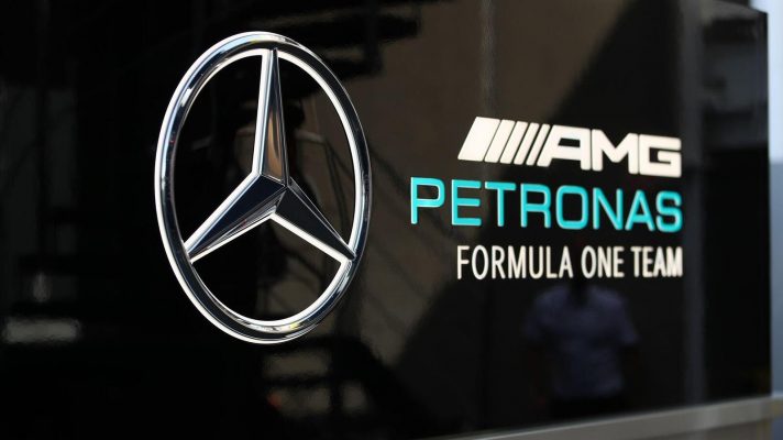 Mercedes-AMG Petronas F1 Team logo.