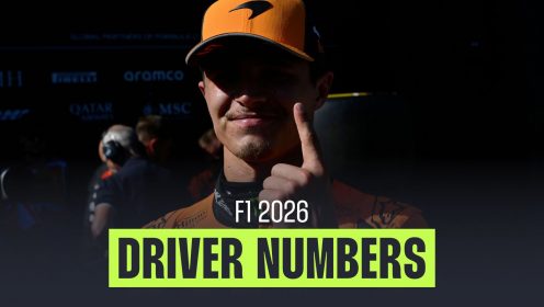 F1 driver numbers: Which numbers will the drivers be using in 2026 and why?