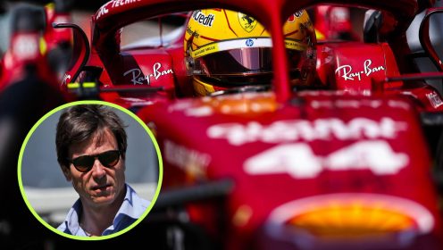Toto Wolff identifies three key issues costing Lewis Hamilton at Ferrari