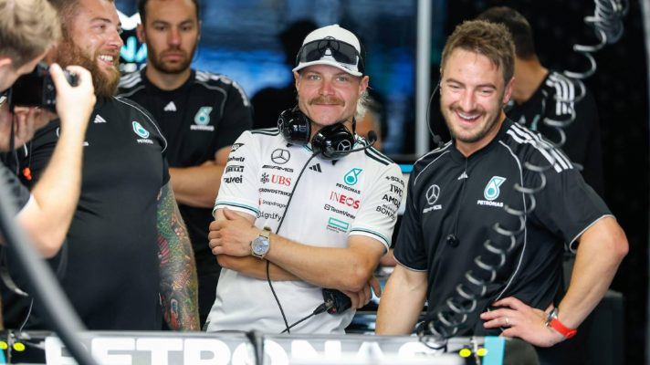Valtteri Bottas, Mercedes, 2025 Spanish Grand Prix.