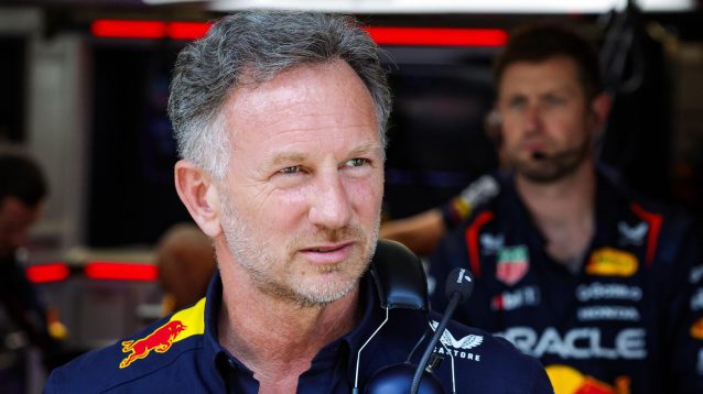 Portrait of Christian Horner, Team Principal of Red Bull Racing