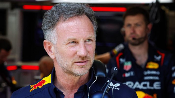Portrait of Christian Horner, Team Principal of Red Bull Racing