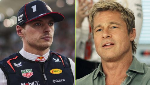 Brad Pitt snubbed by Max Verstappen in F1 movie nightclub scene – report