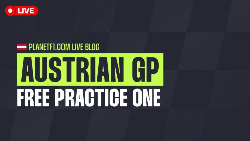 F1 LIVE: All the action as it happened from FP1 for the Austrian Grand Prix