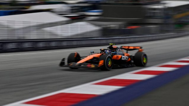Alex Dunne, McLaren, 2025 Austrian Grand Prix.