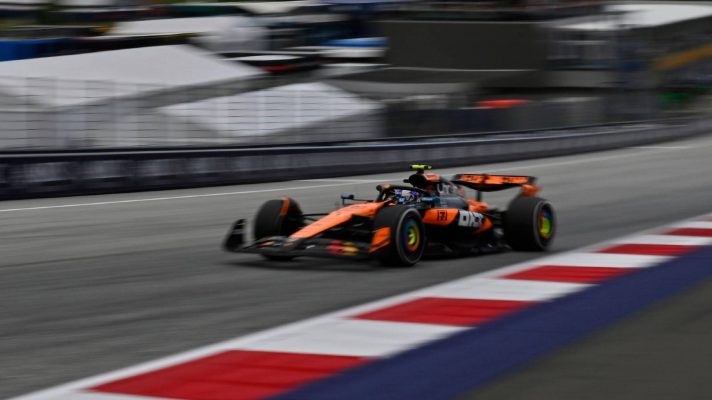 Alex Dunne, McLaren, 2025 Austrian Grand Prix.