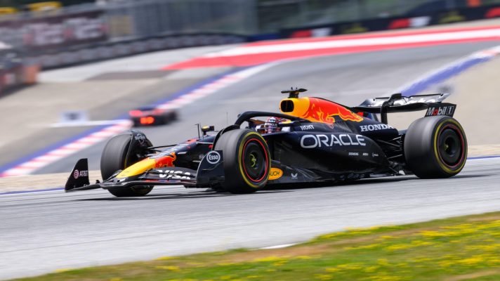 Max Verstappen during FP2