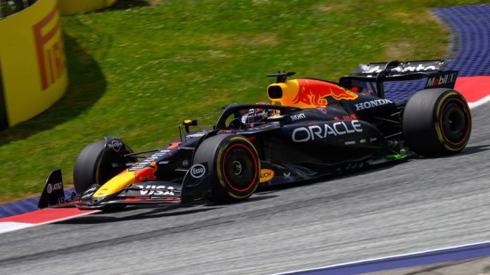 Max Verstappen, Red Bull, 2025 Austrian Grand Prix.