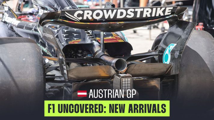 Mercedes W16 rear end