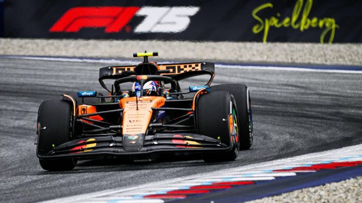 Alex Dunne, McLaren, 2025 Austrian Grand Prix.