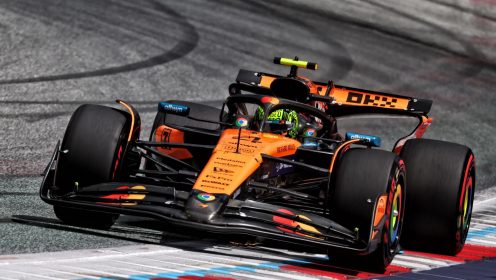 Austrian GP: Norris delivers statement lap to top final practice