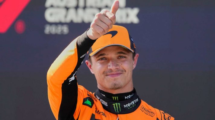 Lando Norris McLaren Formula 1 F1 PlanetF1 Austrian Grand Prix