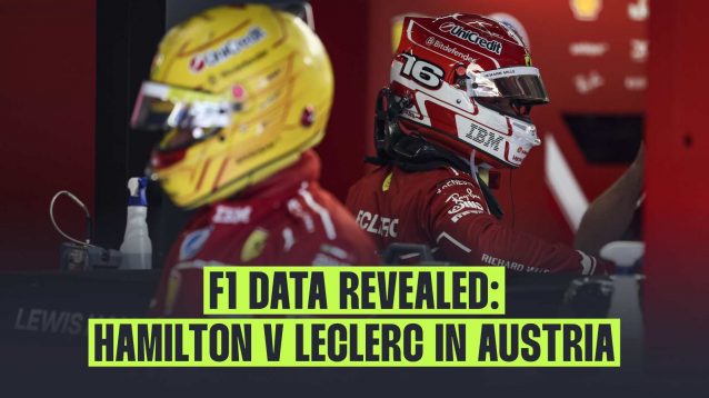 Charles Leclerc Lewis Hamilton Formula 1 F1 Austrian Grand Prix PlanetF1