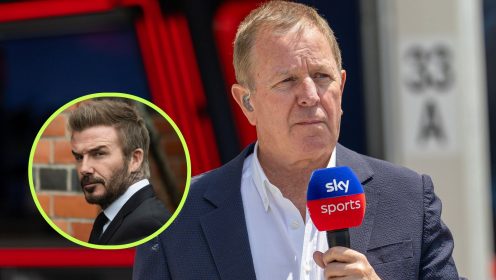 Martin Brundle shaken by ‘scary’ David Beckham F1 incident