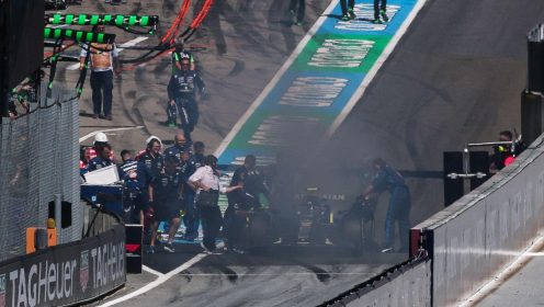 Austrian Grand Prix start aborted after Carlos Sainz issue