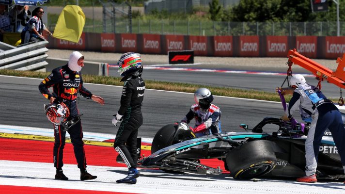 Max Verstappen and Kimi Antonelli