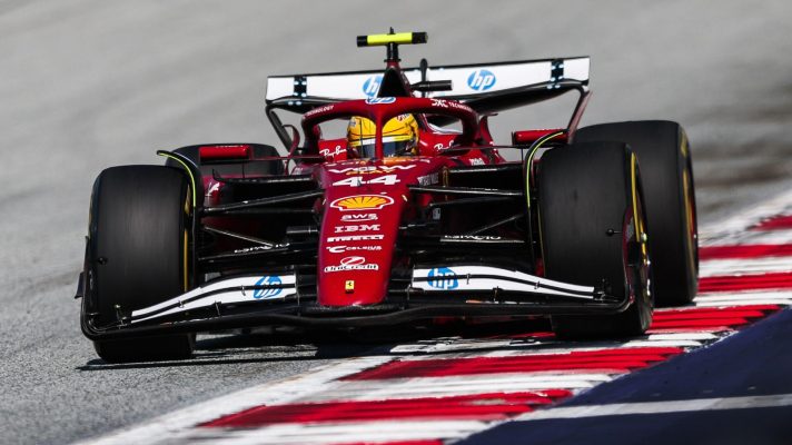Lewis Hamilton during the Formula 1 Austrian Grand Prix.
