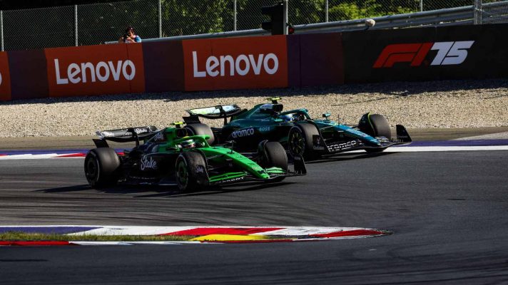 Fernando Alonso Aston Martin Gabriel Bortoleto Sauber Austrian Grand Prix Formula 1 F1 PlanetF1