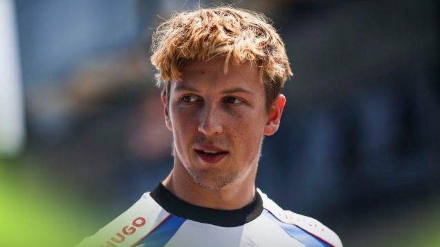 Racing Bulls' Liam Lawson pictured at the 2025 Austrian Grand Prix