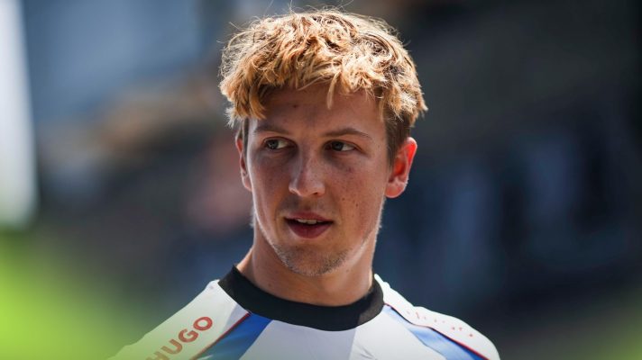 Racing Bulls' Liam Lawson pictured at the 2025 Austrian Grand Prix