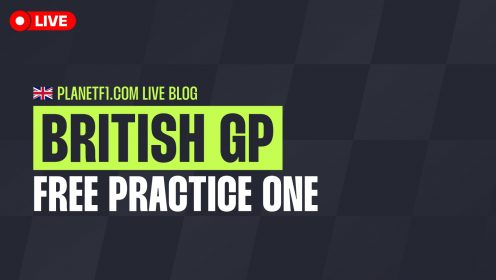F1 LIVE: All the action as it happened from FP1 at the British Grand Prix