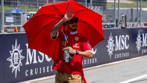 Lewis Hamilton sends message to fans ahead of Ferrari British GP debut