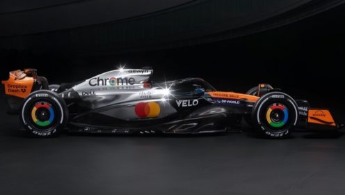 McLaren reveal special British GP livery as chrome ‘heritage’ returns