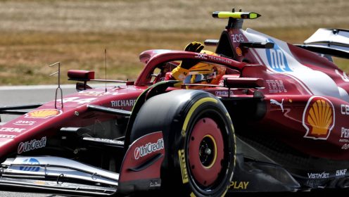British GP: Hope for Lewis Hamilton as he leads a British 1-2 in FP1